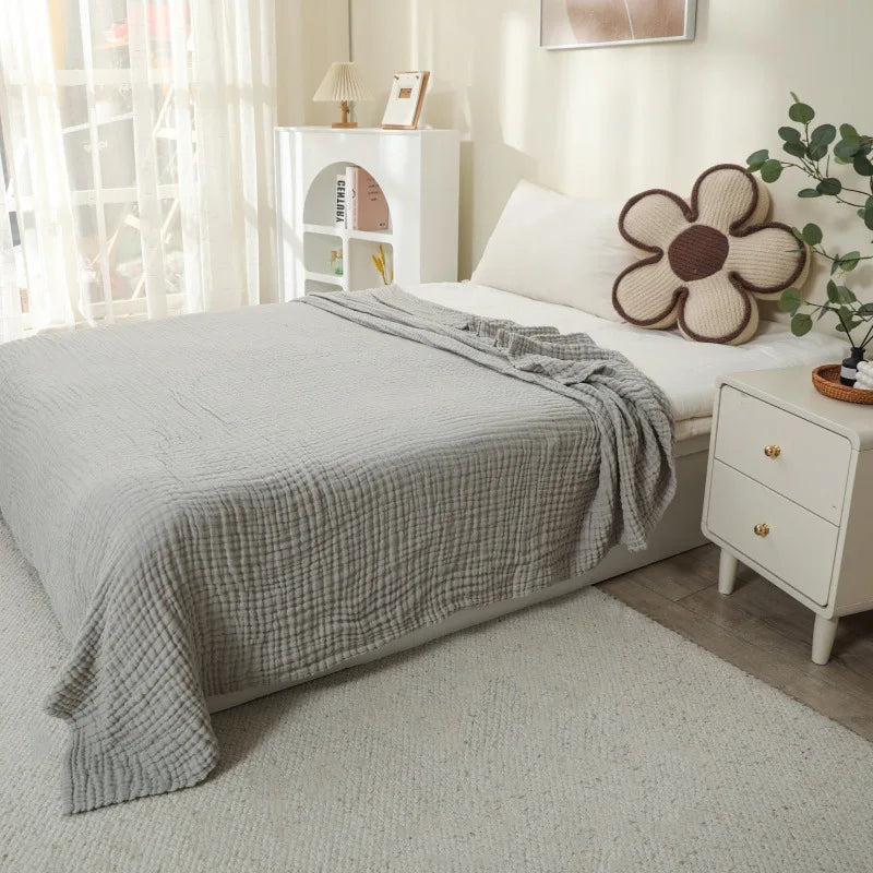6-Layer Cotton Muslin Baby Blanket - Kindle Kids ABC - view 6
