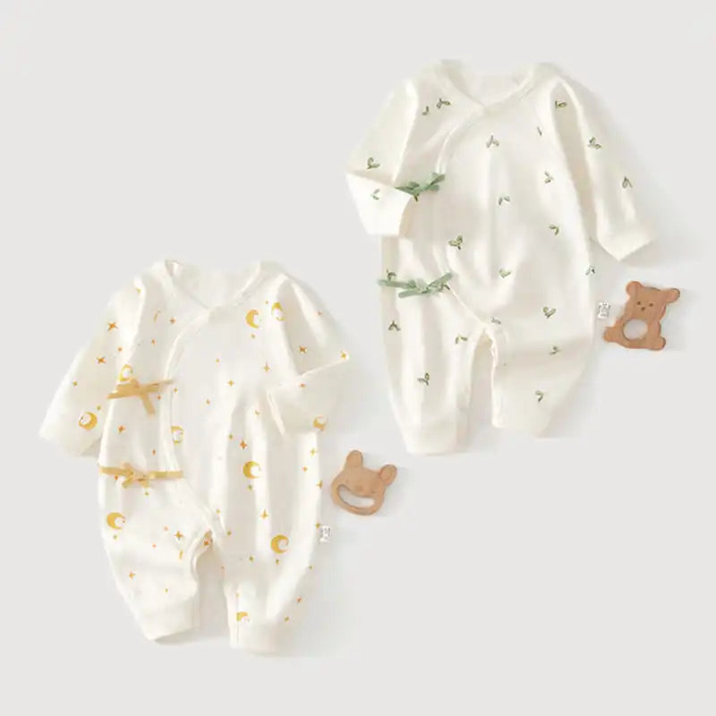 Print Cotton Baby Romper - Kindle Kids ABC - view 6