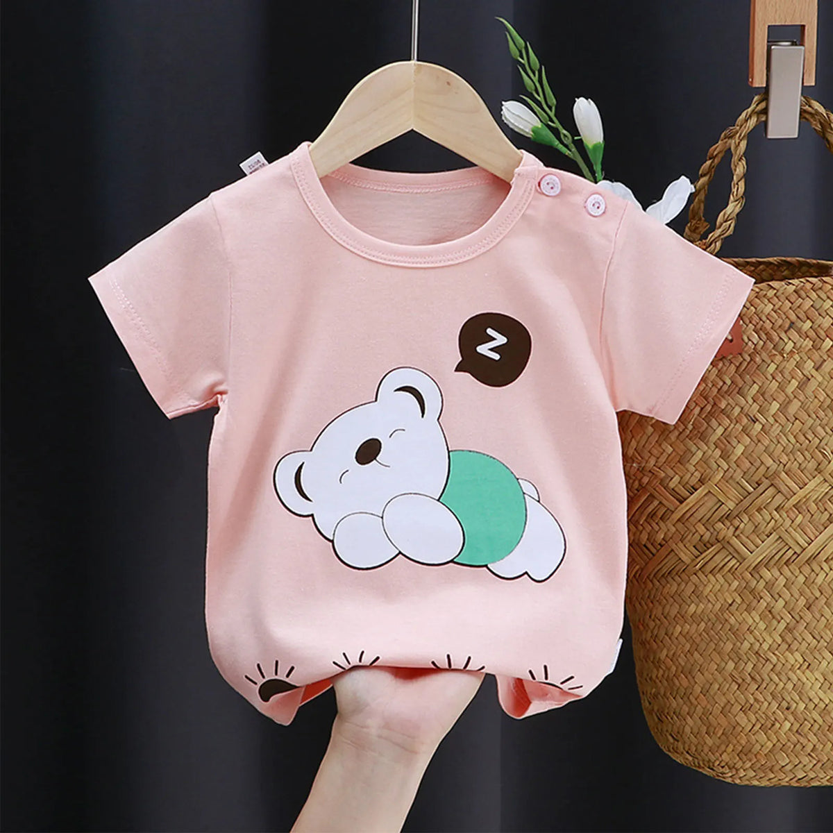 Baby Toddler Cotton Print T-Shirt - photo 15