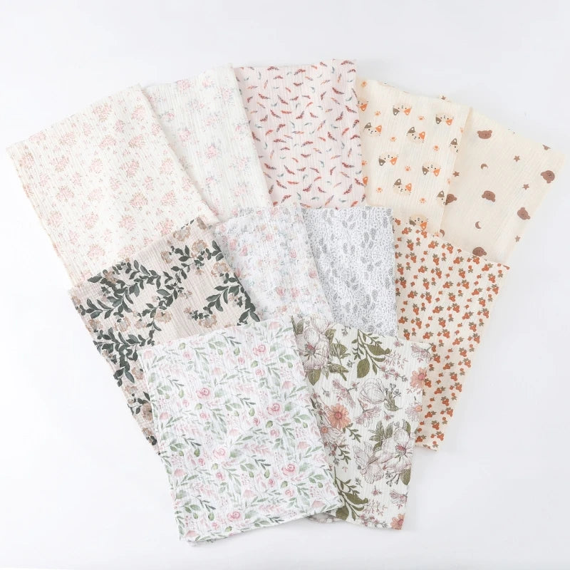 Cotton Gauze Muslin Baby Blanket - Kindle Kids ABC - view 3