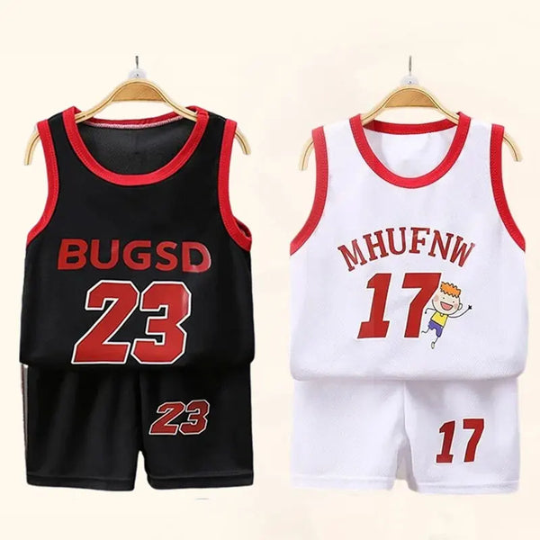 Boys' Tank & Shorts Set Quick-Dry - Kindle Kids ABC