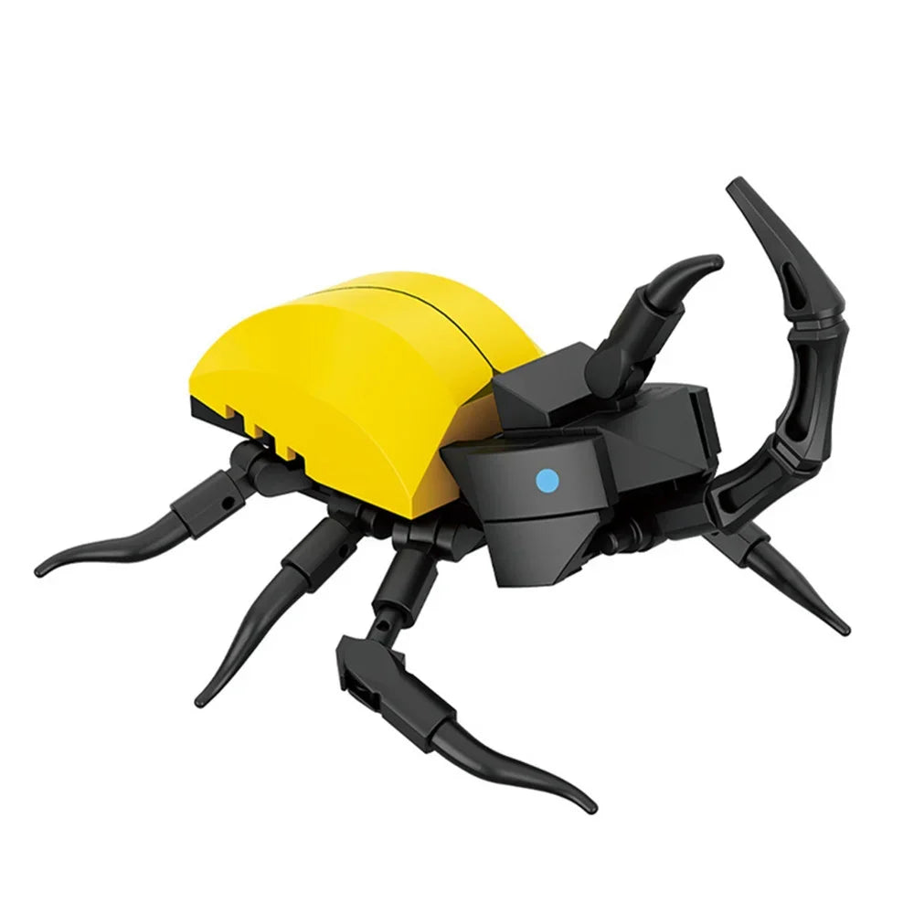 Insect building blocks bee ant butterfly brick set, kids 5-10Y - photo 6
