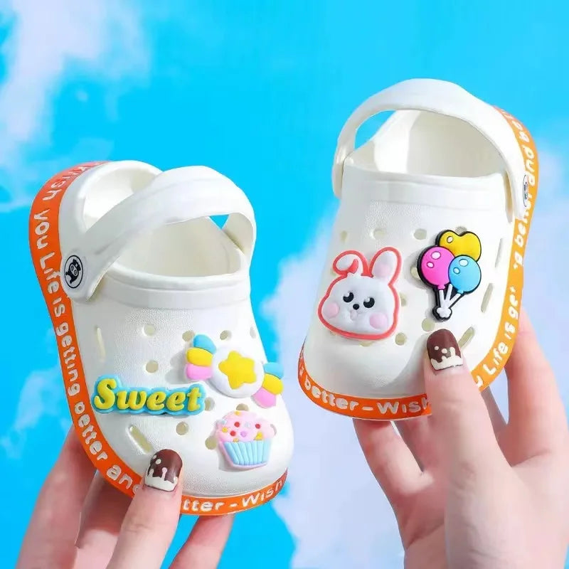 Kids Summer Beach Clogs - Soft Anti-Slip Cartoon Sandals - photo 10