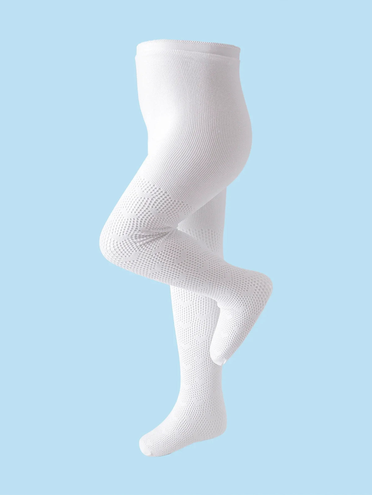 Girls Cotton Mesh Tights — Fishnet Vintage Pantyhose | 6M–7Y