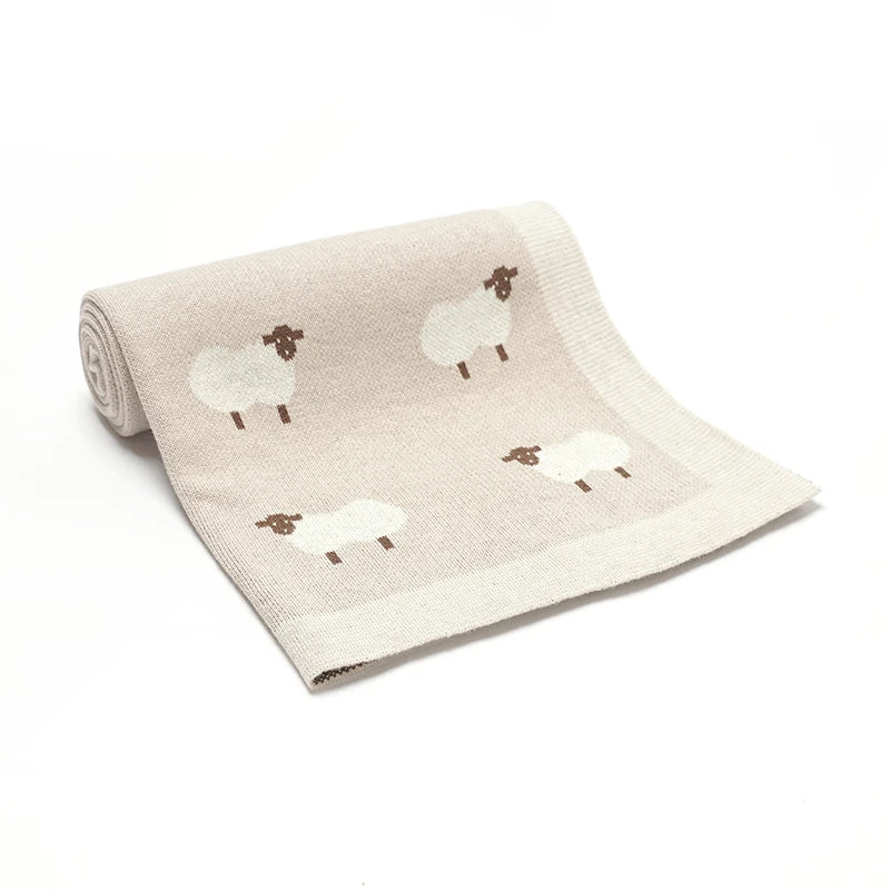 Knit Cotton Baby Blanket - Kindle Kids ABC - view 2