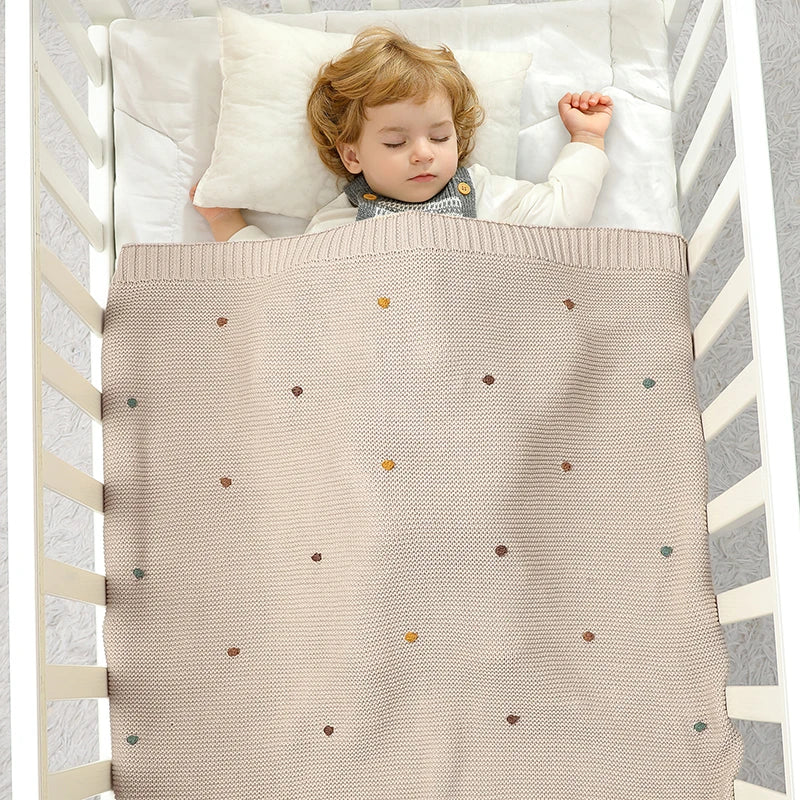 Knit Cotton Baby Blanket - Kindle Kids ABC - view 6