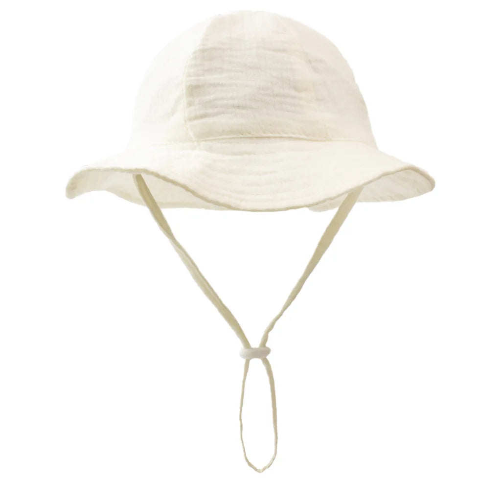 Baby Cotton Bucket Sun Hat - Breathable Fisherman Hat - photo 15