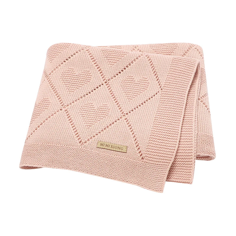 Knit Cotton Baby Blanket - Kindle Kids ABC