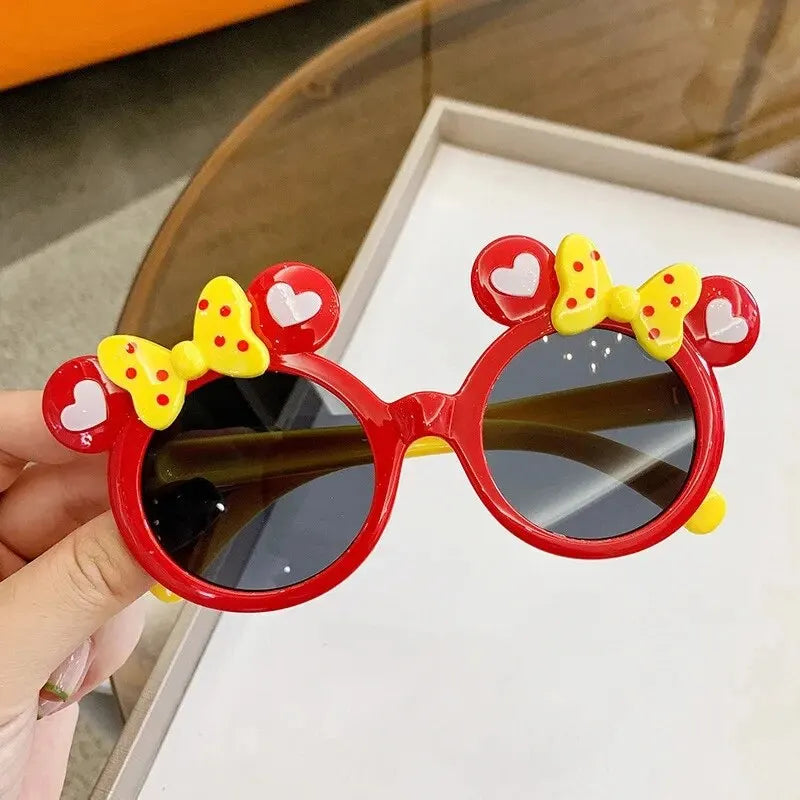 Kids cartoon UV400 sun protection sunglasses