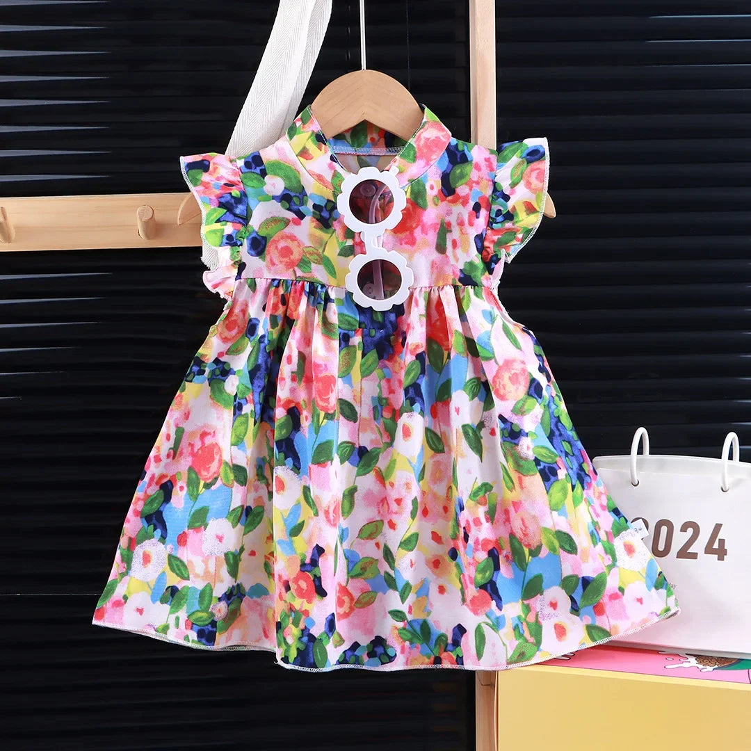 Girls' Beach Dress A-Line - Kindle Kids ABC