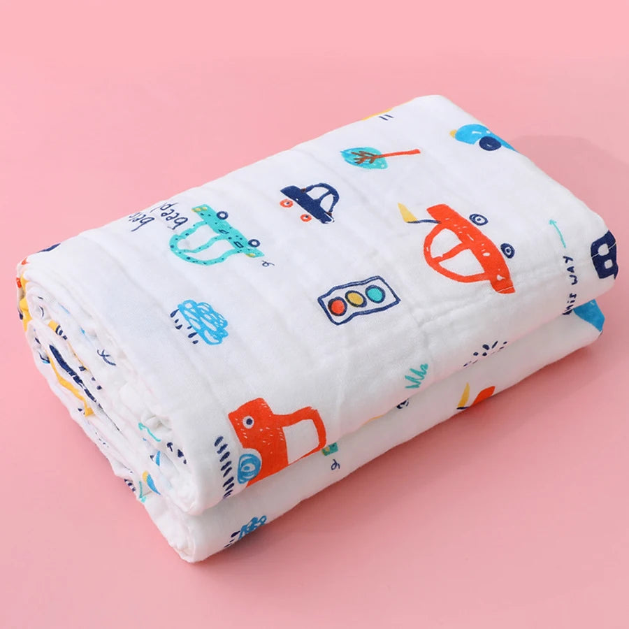 Cotton Hooded Baby Bath Towel & Bathrobe - Kindle Kids ABC - view 10