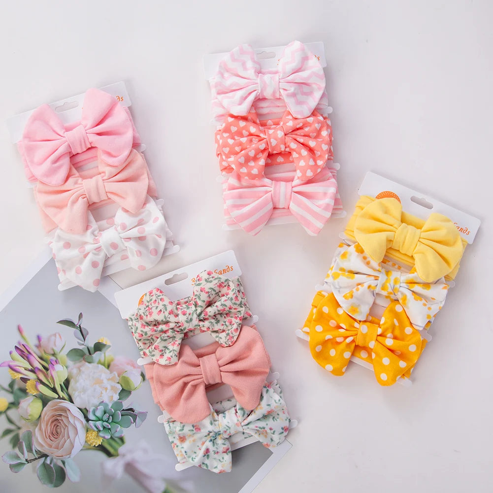 Cotton Bow Baby Headbands - Kindle Kids ABC - view 5