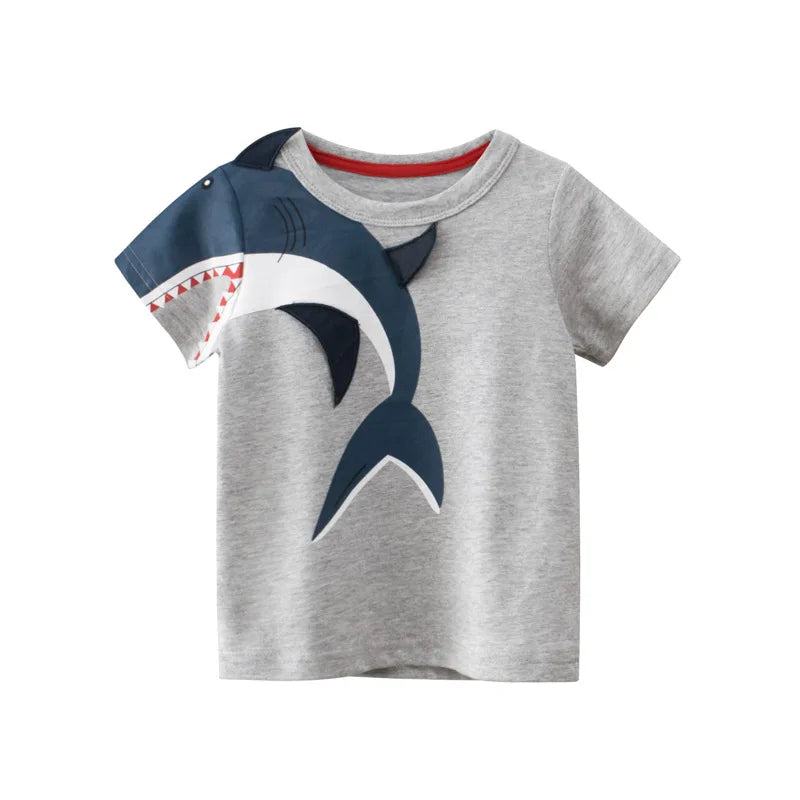 Boys Short Sleeve Cotton Tee 2-9Y - photo 12