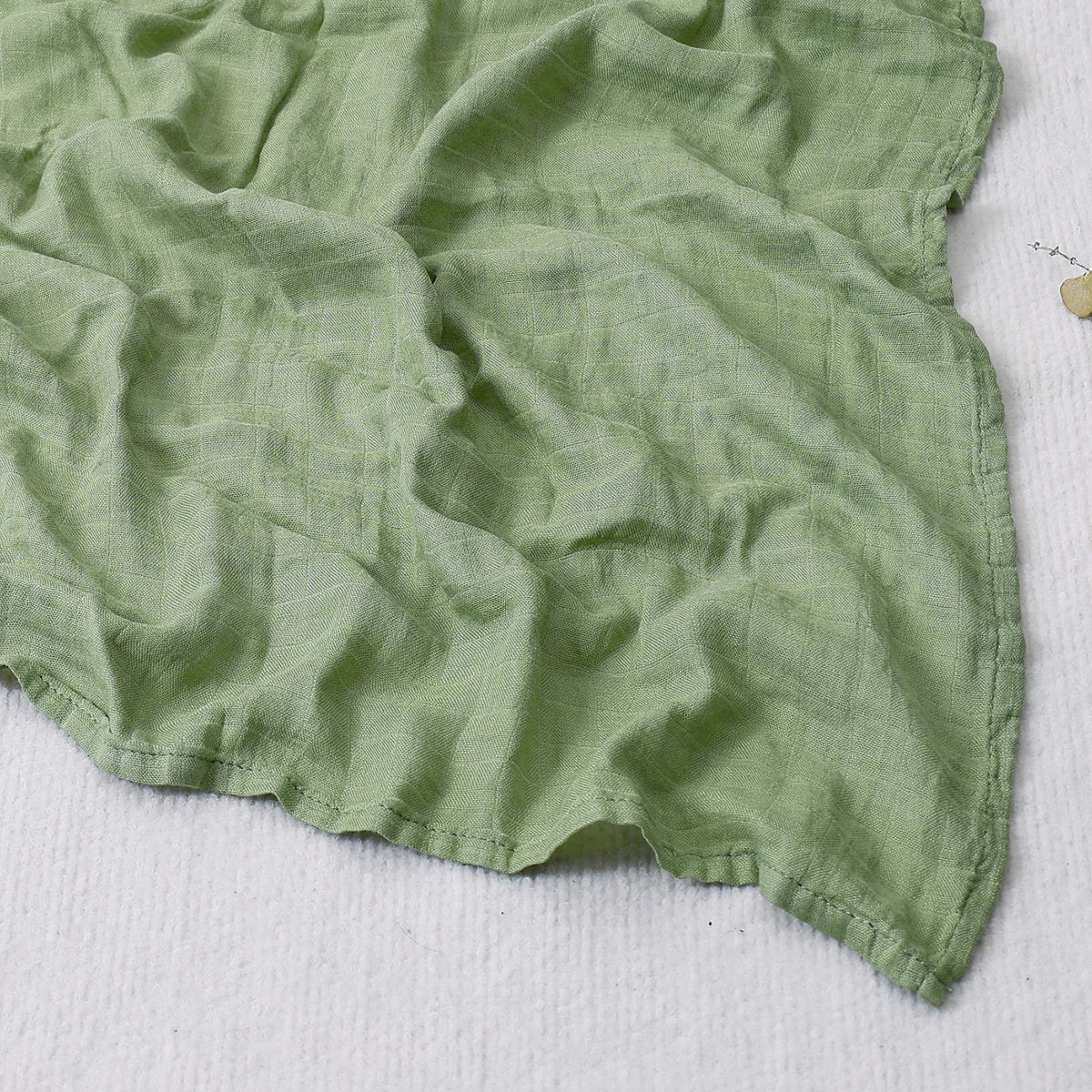 Solid Bamboo Cotton Muslin Baby Swaddle - Kindle Kids ABC - view 18