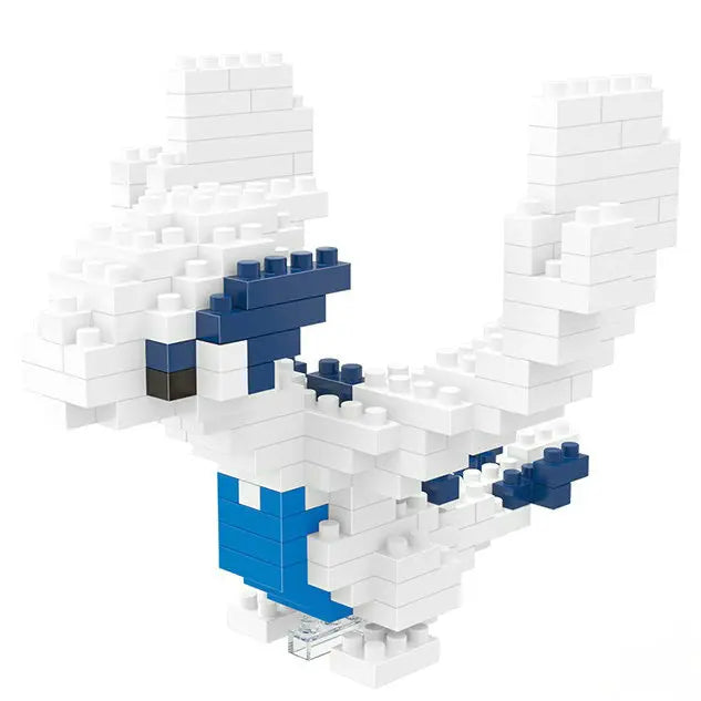 Collectible mini cartoon brick figures kids buildable characters set