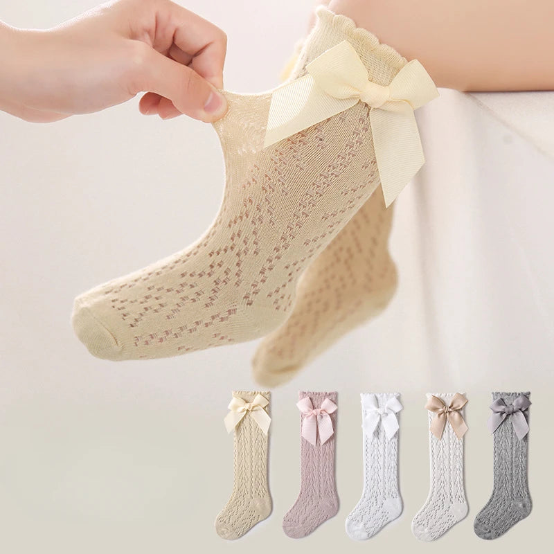 baby-girls-lace-socks-mesh-bow-detail-kindlekidsabc