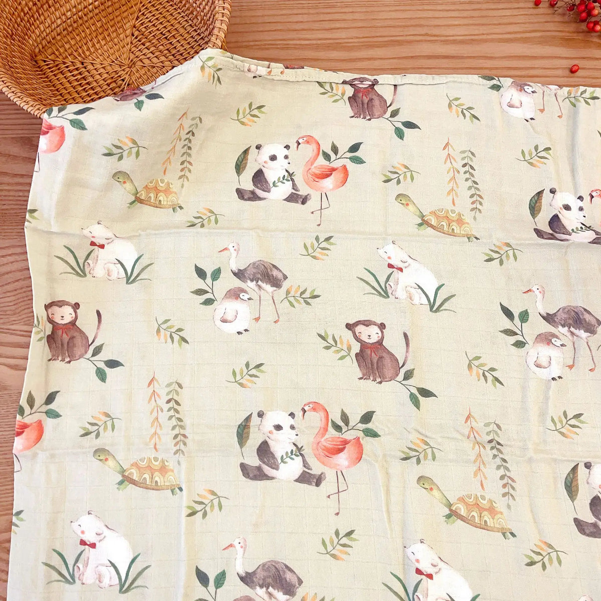 Cotton Muslin Baby Blanket - Kindle Kids ABC - view 20