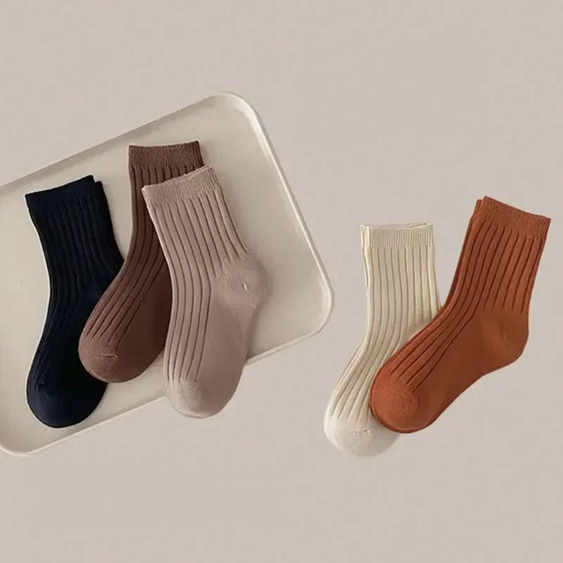 Solid Cotton Kids Socks - Kindle Kids ABC - view 4