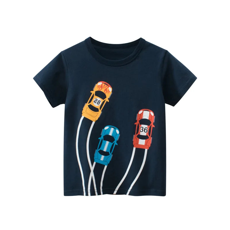 Boys Short Sleeve Cotton Tee 2-9Y - photo 6