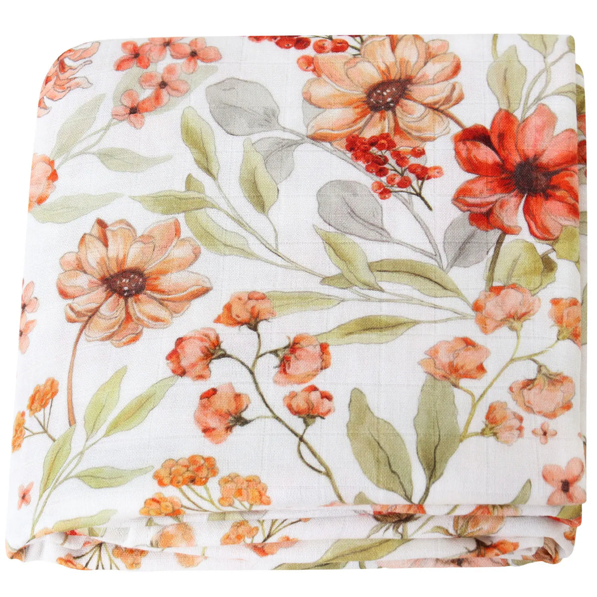Bamboo Cotton Muslin Baby Swaddle Blanket - Kindle Kids ABC - view 19