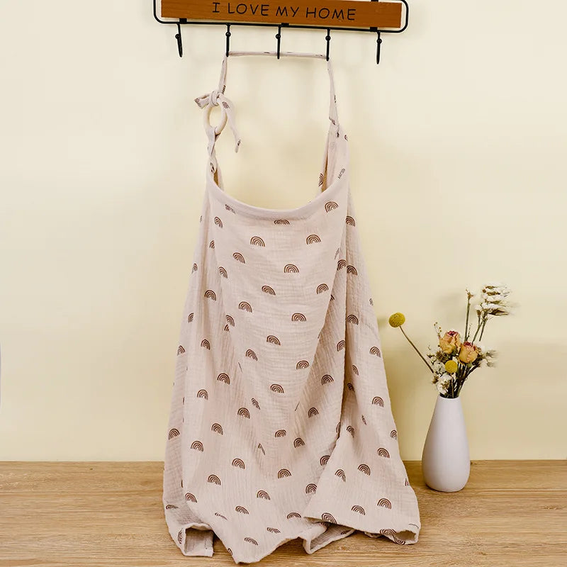 Breathable Cotton Nursing Cover - Kindle Kids ABC - view 3