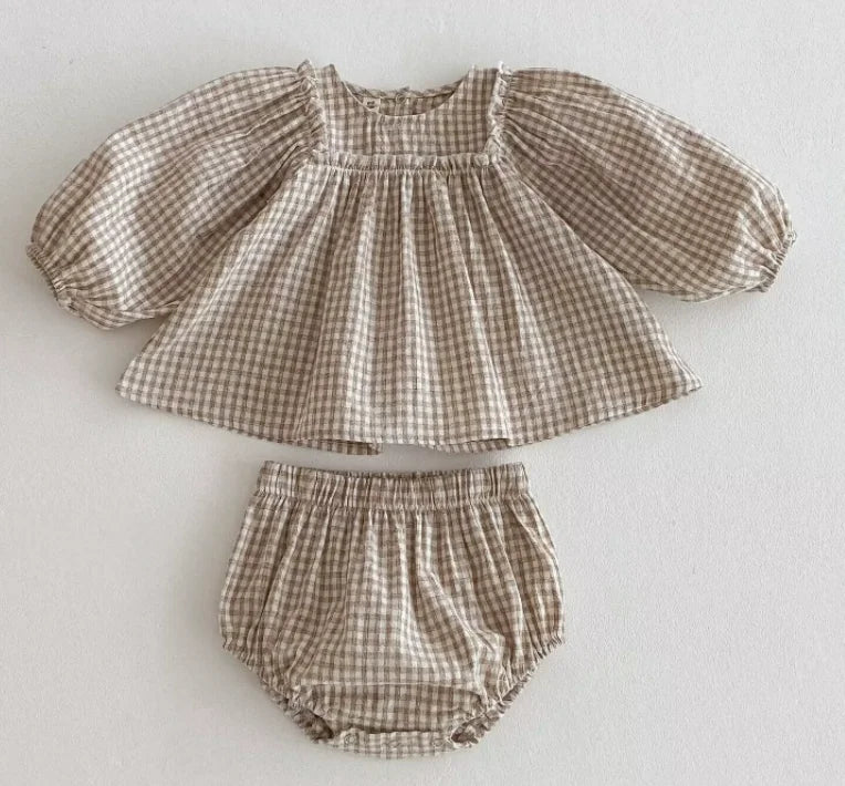 Vintage Lace Cotton Baby Set - Kindle Kids ABC - view 8