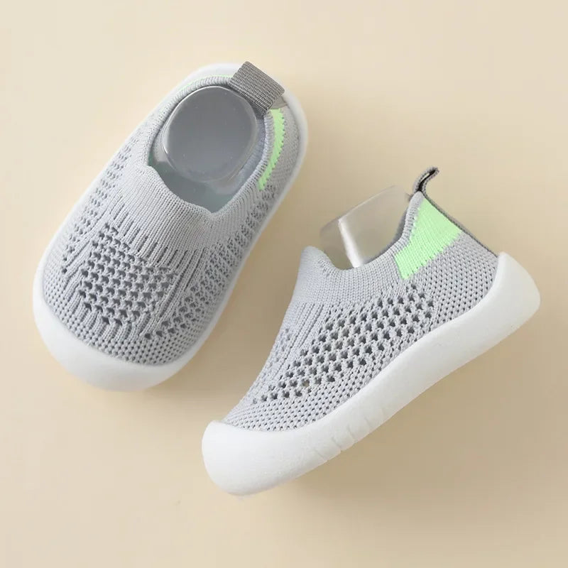 Kids Breathable Knit Slip-On Sneakers, Unisex 0M–4Y - photo 10