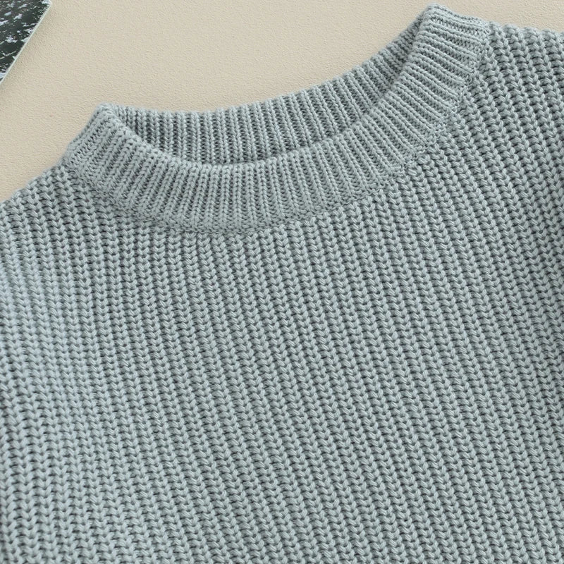 Knit Cotton Baby Sweater - Kindle Kids ABC - view 3