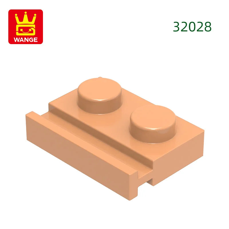 224-piece building block plate set MOC slide bricks for kids creative builds