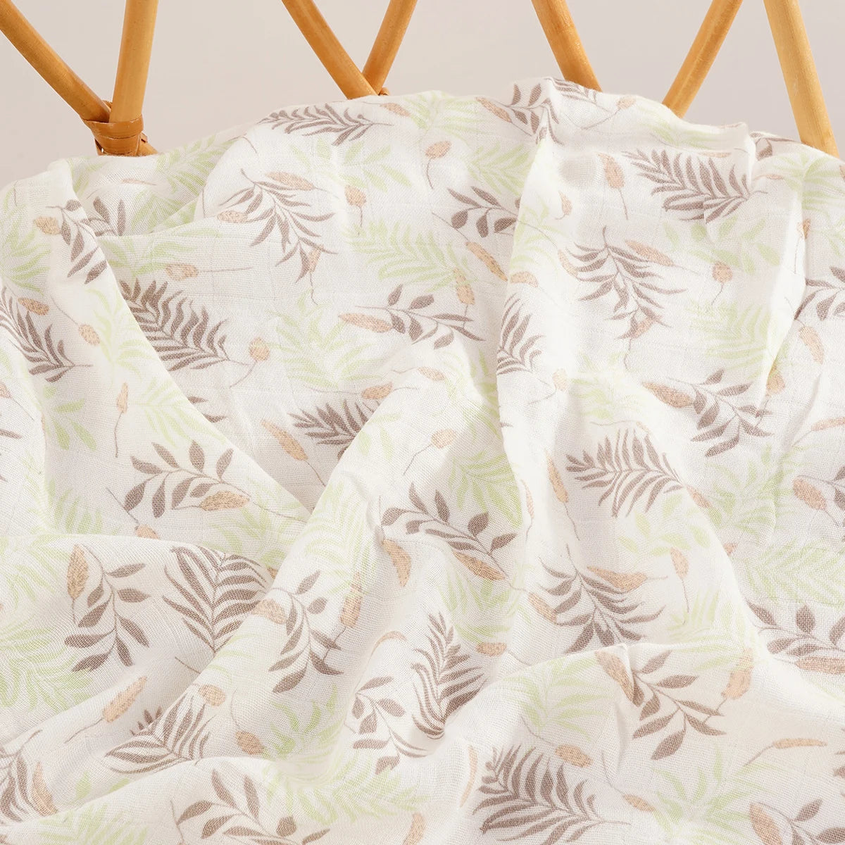 Bamboo Cotton Muslin Baby Swaddle Blanket - Kindle Kids ABC - view 22