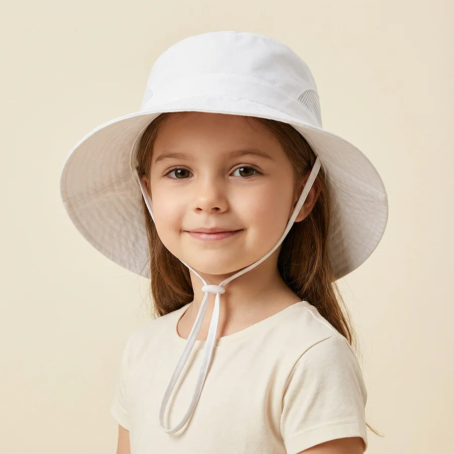 Kids Cotton Bucket Hat – UV Protection Sun Hat | Unisex | 1–10 Years - photo 5
