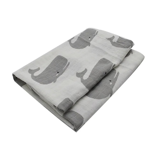 Cotton Muslin Baby Towel & Swaddle Scarf - Kindle Kids ABC - view 11