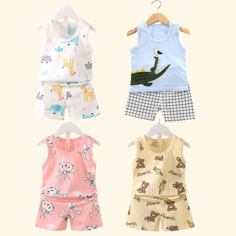 Cotton Baby Outfit Set - Kindle Kids ABC