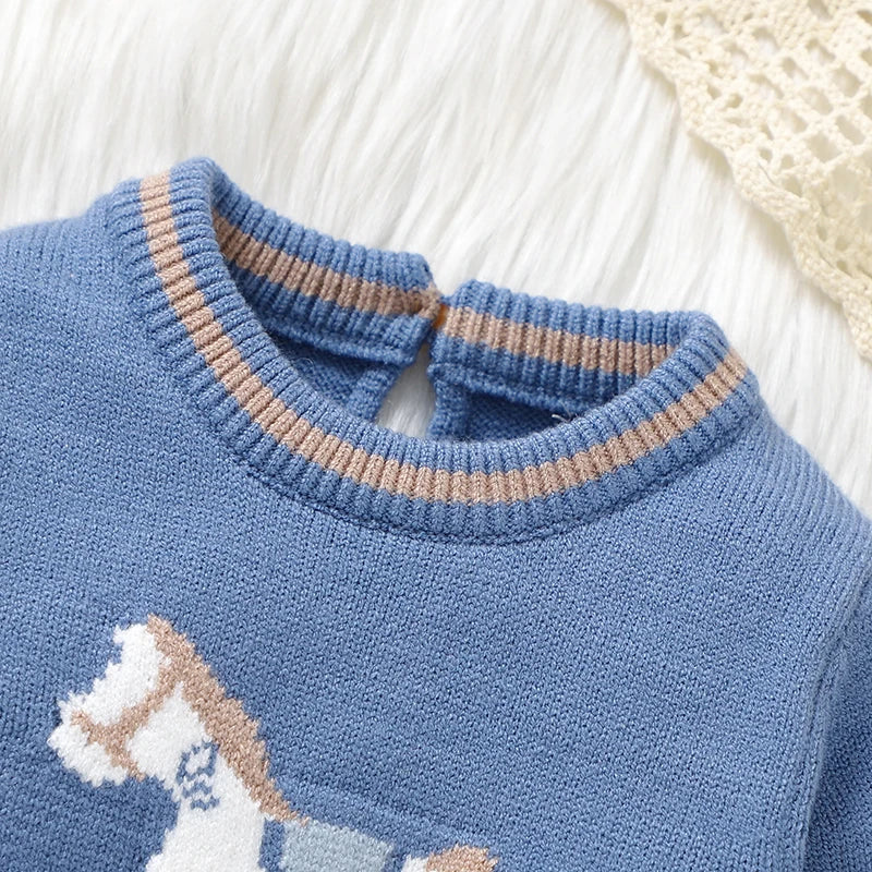 Knit Cotton Baby Romper - Kindle Kids ABC - view 3