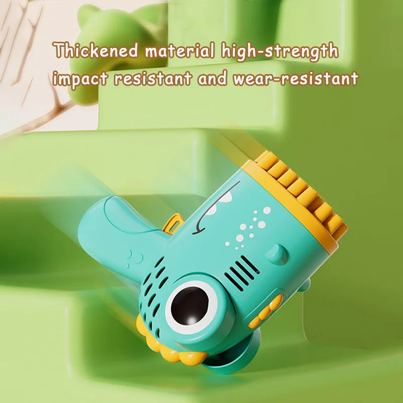 Dinosaur bubble machine 40-hole electric bubble blower