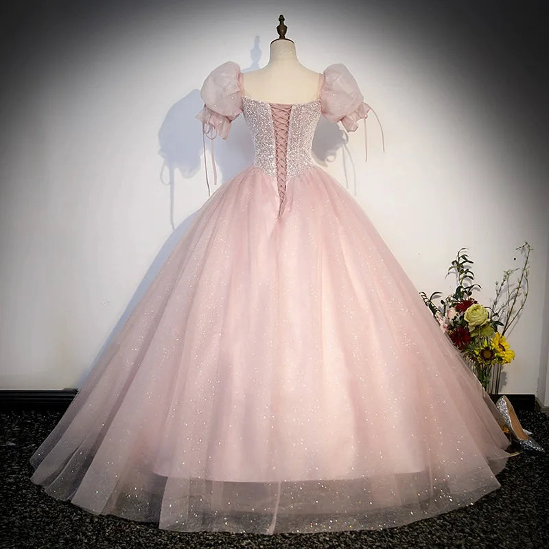 Girls' Tulle Sequin Ball Gown - Kindle Kids ABC - view 3
