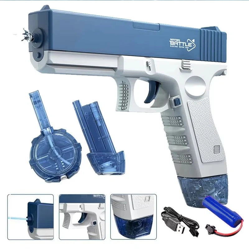 Kids electric automatic water gun blaster