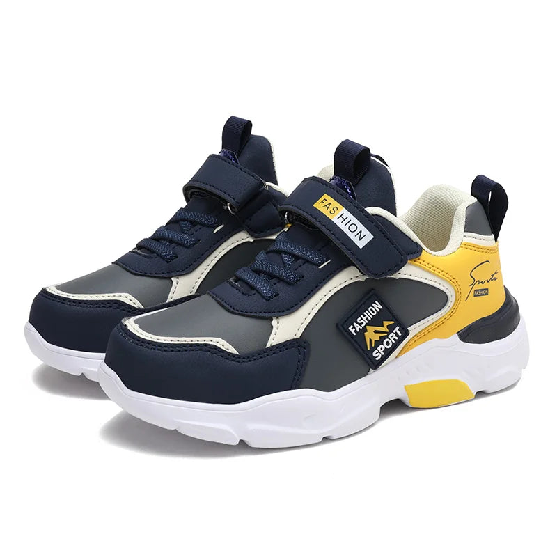 Kids Sport Sneakers — Leather Breathable Non-Slip | EU 31–40 - photo 7