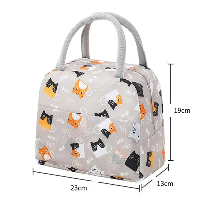 Kids Cartoon Insulated Lunch Bag – Thermal Bento Tote for School & Picnic - photo 6