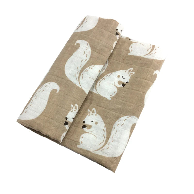 Organic Cotton Muslin Baby Blanket - Kindle Kids ABC - view 19