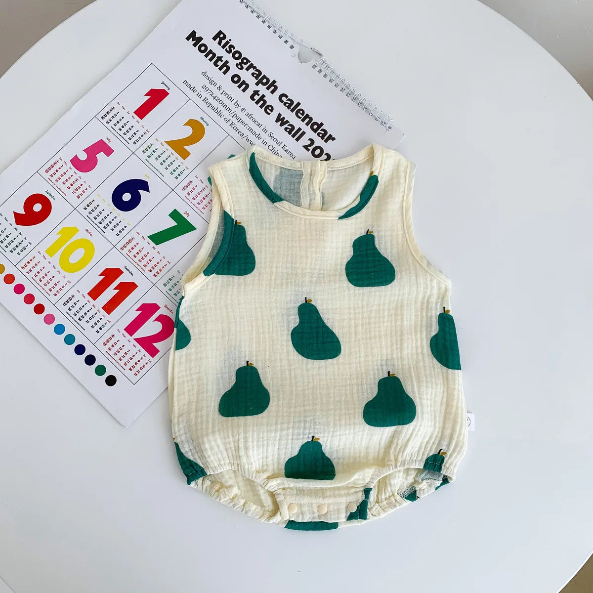 Muslin Cotton Baby Romper - Kindle Kids ABC - view 10