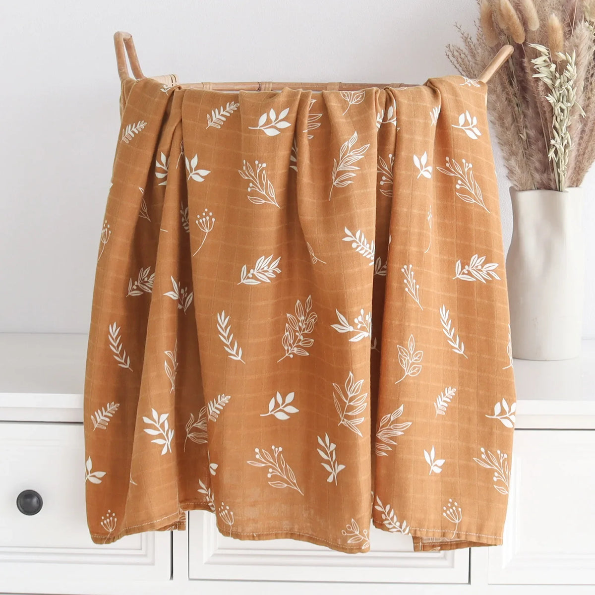 Soft Bamboo Cotton Muslin Baby Blanket - Kindle Kids ABC - view 12