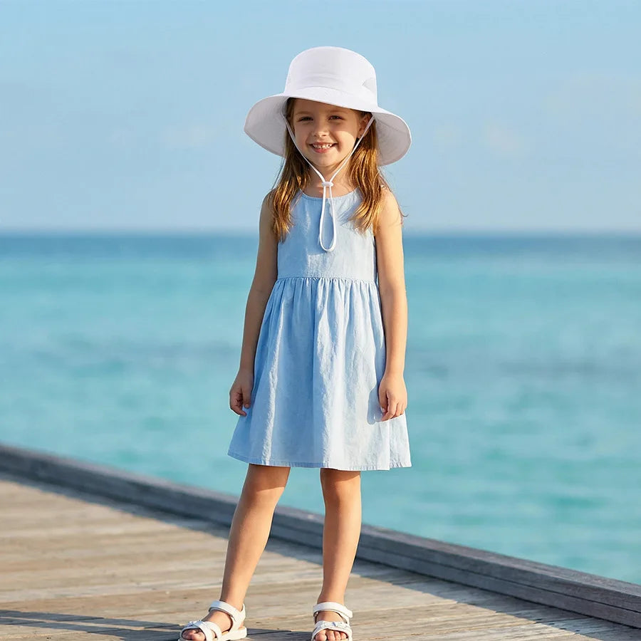Kids Cotton Bucket Hat – UV Protection Sun Hat | Unisex | 1–10 Years - photo 4