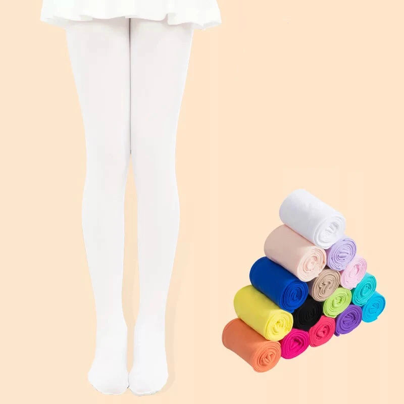 Candy-Color Cotton Baby Tights - Kindle Kids ABC