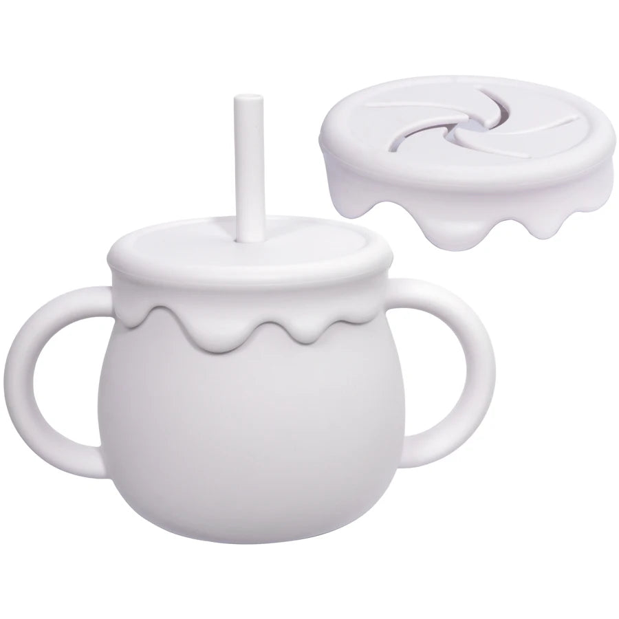 baby sippy and snack feeding cups set - photo 12