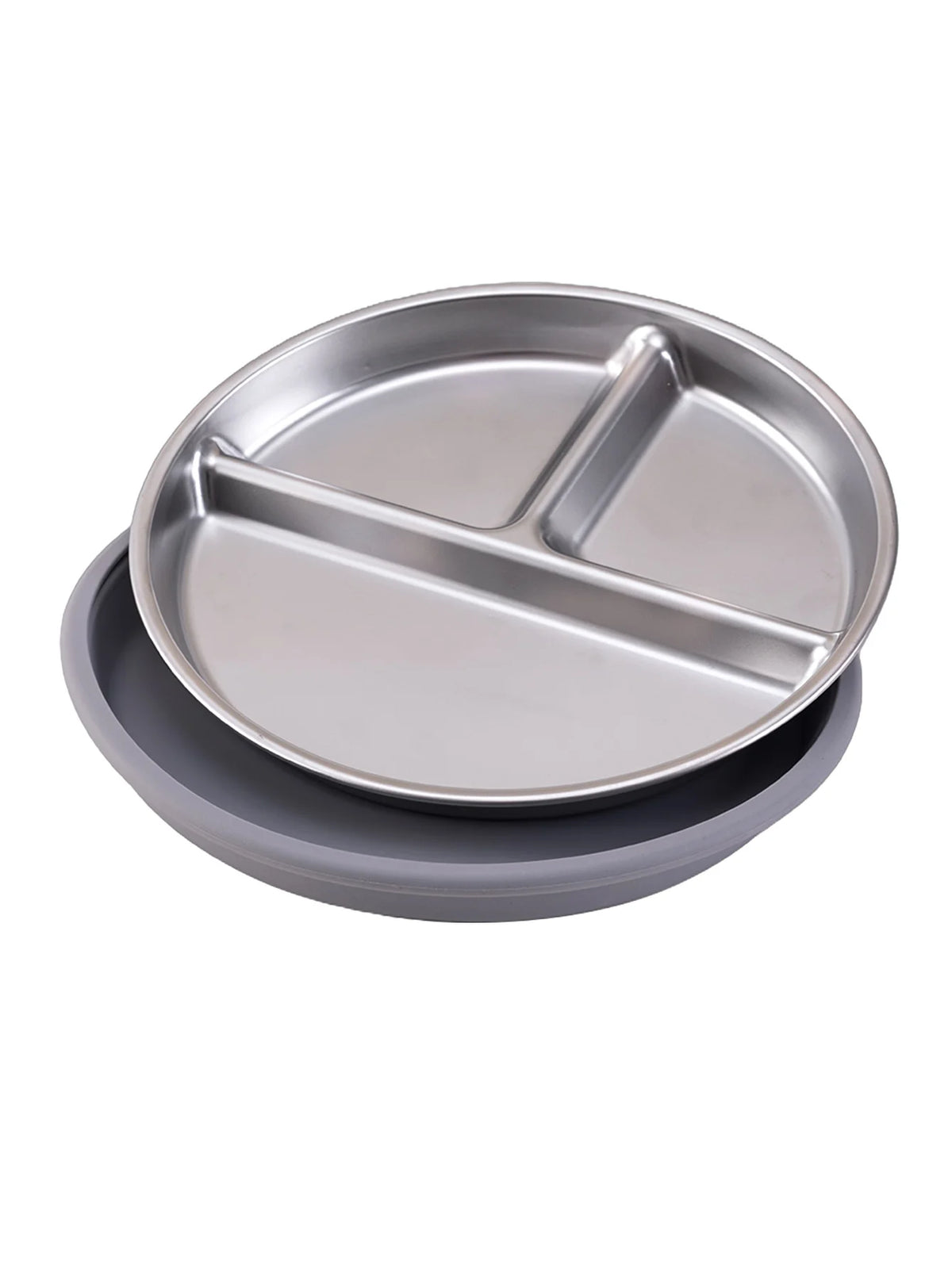 Stainless Steel Suction Plate — Detachable Baby Feeding Dish - photo 7