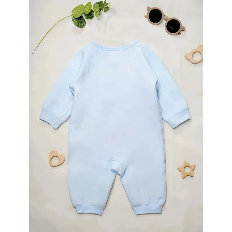 Cartoon Bear Cotton Romper - Kindle Kids ABC - view 3