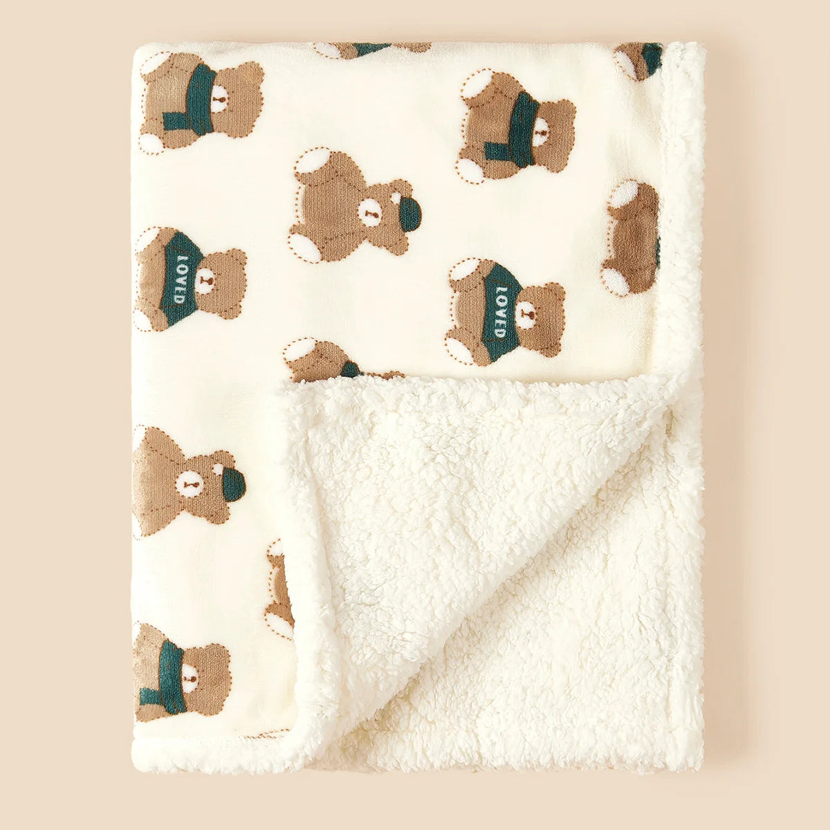 Winter Fleece Baby Blanket - Kindle Kids ABC - view 6