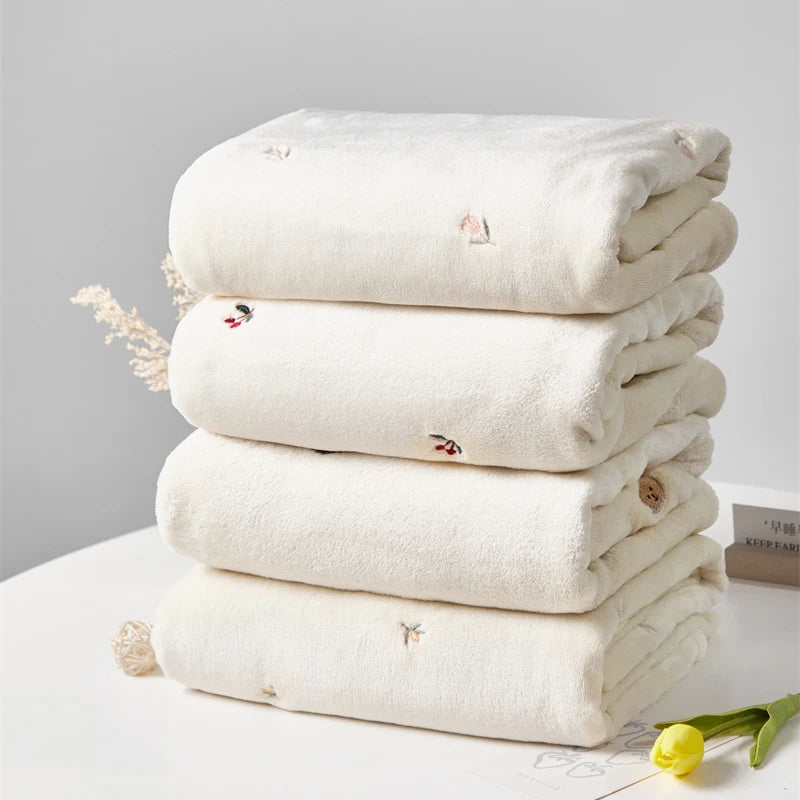 Cotton Baby Swaddle Stroller Blanket - Kindle Kids ABC