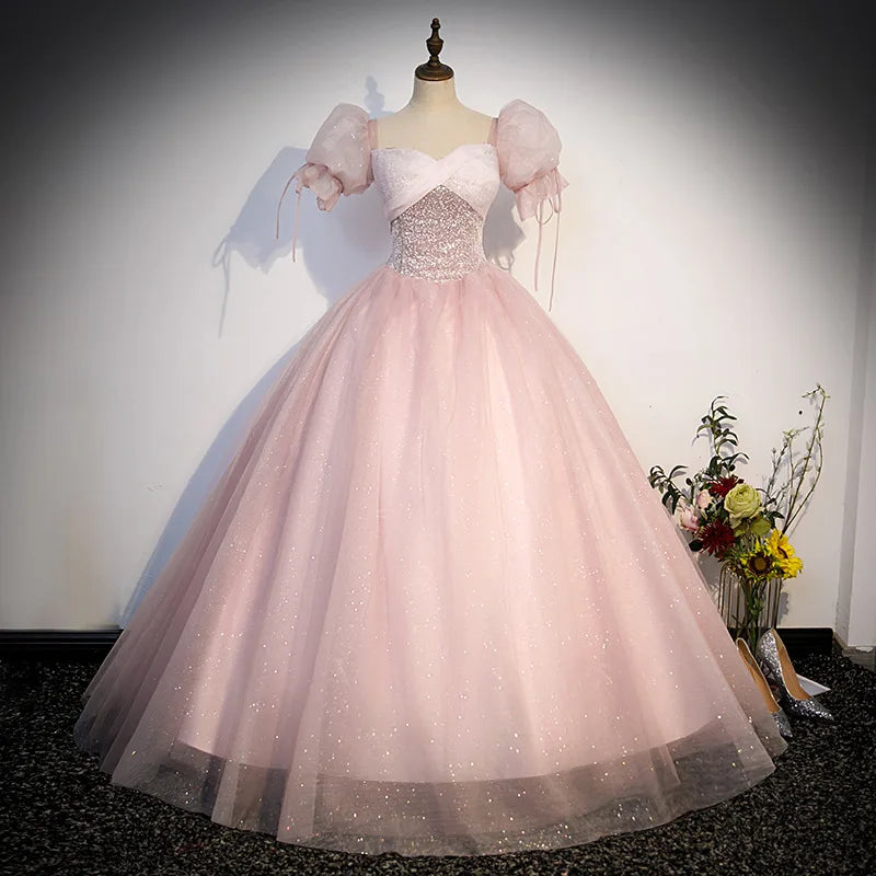 Girls' Tulle Sequin Ball Gown - Kindle Kids ABC